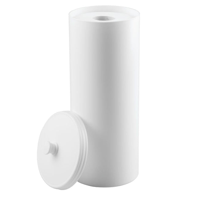 Portarrollos de papel higiénico InterDesign The Kent Collection, color blanco
