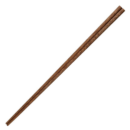 XmhyTop 2 Pares Palillos de Madera Reutilizables para Lavavajillas, Hecho a Mano con Madera y Natural, Saludables para Cocinar, Restaurantes y Fideos, 30cm , Marrón