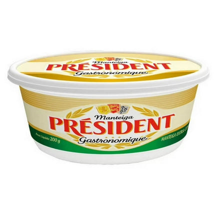 Mantequilla Con Sal Pote Tradicional, 200 g - Président | Apishop