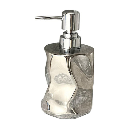 Dispensador De Jabón Dispensador De Jabón Vacío Con Bomba Para Gel De Baño Encimera Hotel Argent
