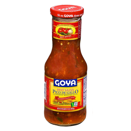 Goya Pico de Gallo Hot Salsa 499g