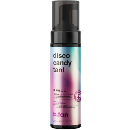 Autobronceador b.tan Disco Candy Tan Oscuro, 200 ml, vegano