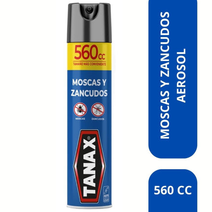 Insecticida Aerosol Mata Moscas y Zancudos, 560 ml
