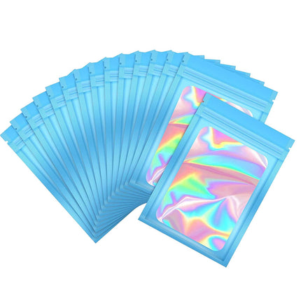 100 Bolsas De Papel De Aluminio Con Olor Que Se Pueden Volver A Sellar Bolsas Herméticas Para Organizador De Jabón De Galletas