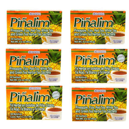 Té PIÑALIM Tea GN+Vida Suministro de 180 días con piña