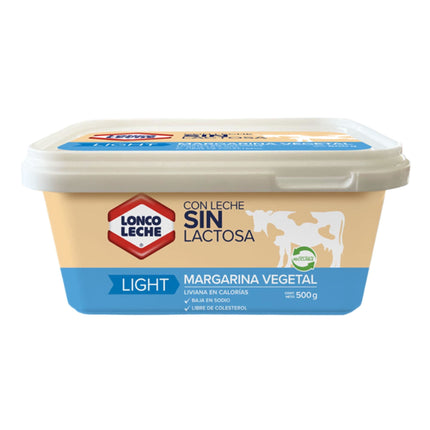 Margarina Light con Leche Sin lactosa, 500 g - Loncoleche | Apishop
