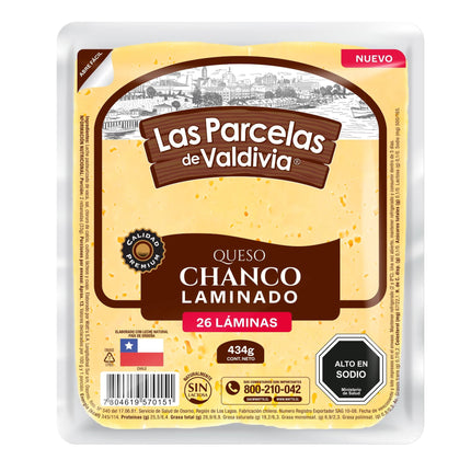 Queso Chanco Laminado, 434 g