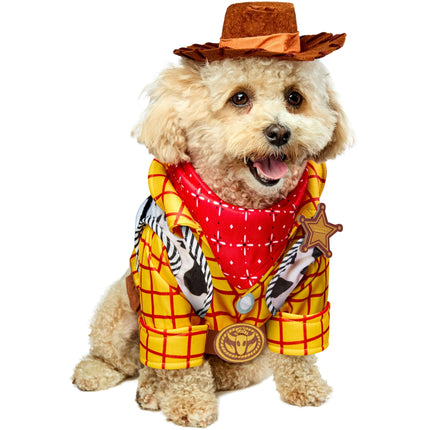 Disfraz de mascota Rubies Toy Story Woody para perros o gatos XL