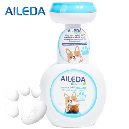 Jabón Espuma Infantil (Huella) 300 Ml Aroma De Coco