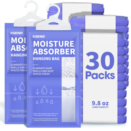 Absorbente de humedad Ksend, 30 unidades, 290 ml