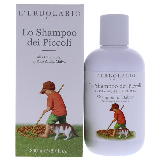 Shampoo Lerbolario 200ml Niño
