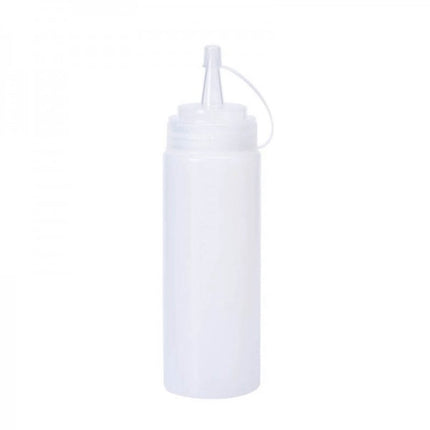 Set De 3 BOTELLA DISPENSADORA SALSA GRADUADA TRANSPARENTE 35