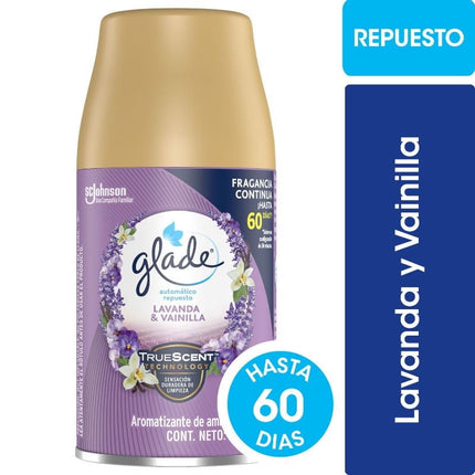 Aromatizante Ambiental Repuesto Aerosol Lavanda y Vainilla Lata, 270 ml