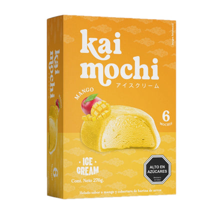 Helado Mango Caja, 276 g - Kai Mochi | Apishop
