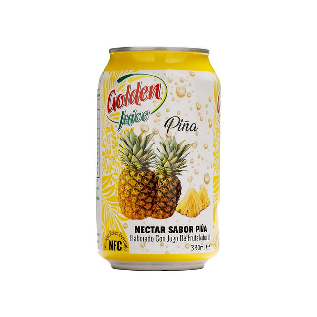 Pack 24 Unidades Golden Juice Nectar Sabor Piña 330ml