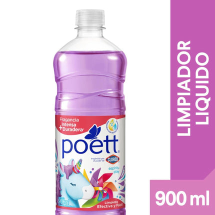 Limpiador desinfectante de Pisos  Espíritu Joven Botella, 900 ml