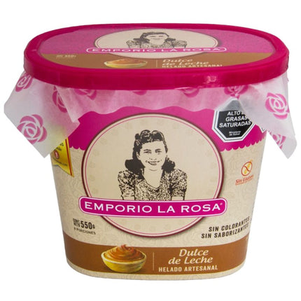 Helado Dulce de Leche Pote, 800 ml - Emporio La Rosa | Apishop