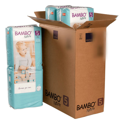 Caja Pañales Ecológicos Ecofriendly, Talla XL, 132uni