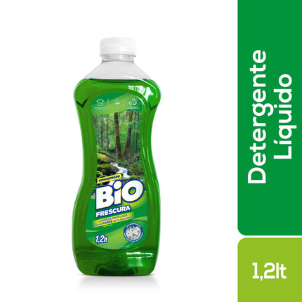 Detergente Líquido Bio Frescura Bosque Nativo Botella, 1,2 L