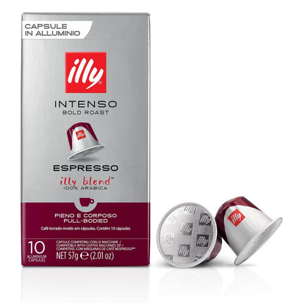 Cápsulas de café Illy Intenso Tostado Intenso 10 unidades