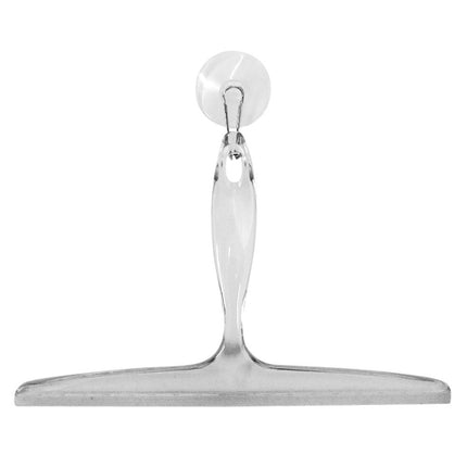 Escobilla de baño iDesign de plástico para cristal con ventosa de 12 cm