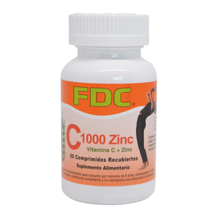 Vitamina C 1000 + Zinc X 60 Comprimidos