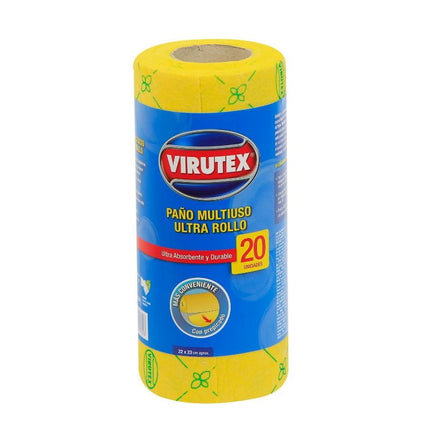 Paño Multiuso Ultra Ultra Absorbente Amarillo, 20 Un