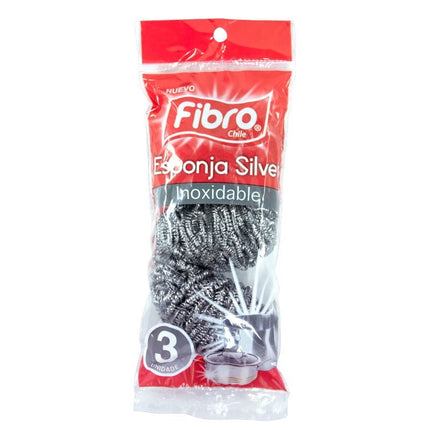 Esponja Laser Inoxidable, 3 un