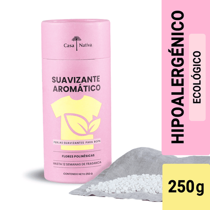 Suavizantes Perlas aromáticas para la ropa, aroma flores polinésicas