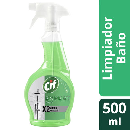 Limpiador Baño Desinfectante Tradicional Botella Gatillo, 500ml