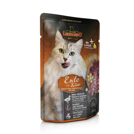 Alimento Leonardo Sabor Pato Y Queso - Pouch 85 G amarillo 756445-1
