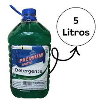 Detergente Líquido 5 litros Para Ropa