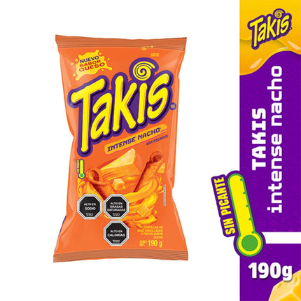Tortilla Maíz Intense Nacho, 190 g