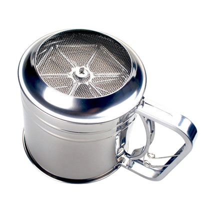 Tamiz De Harina Manual De Mano, Malla Fina, Taza Tamiz De Cocina Para Hornear Pasteles