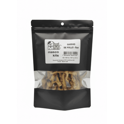 Patas De Pollo Deshidratadas Para Perro Mascota (8 Un) 100gr