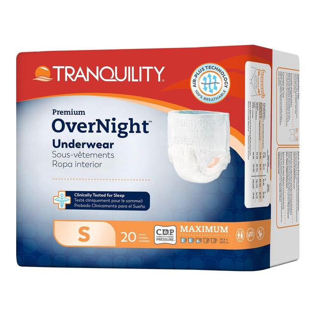 Pañales para adultos Tranquility Premium OverNight S 22-36 cm 80u