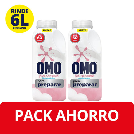 Detergente Para Preparar Líquido Ultra Power Piel Sensible Botella Pack, L g