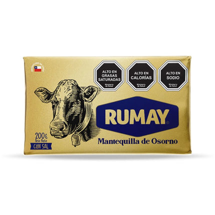 Mantequilla Con Sal Tradicional, 200 g - Rumay | Apishop
