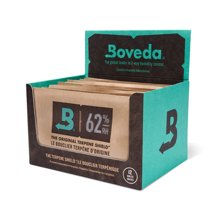 Paquetes de Control de Humedad Boveda Tamaño 67 62% HR Paquete de 12