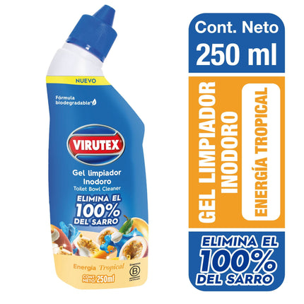 Gel Iíquido Inodoro  Energía Tropical, 250 ml
