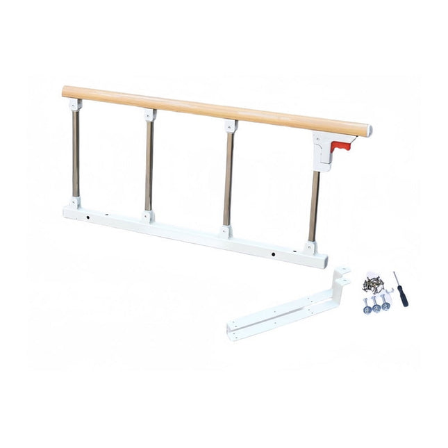 Baranda Lateral Para Cama Cuidado Adulto Mayor o Niños 94cm Madera