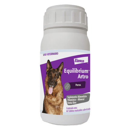 Equilibrium Artro 60 Tabletas Masticables