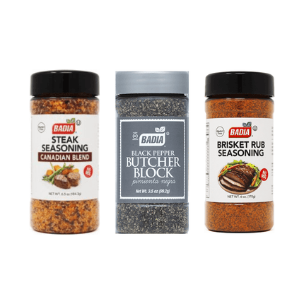 Pack Parrillero Pro Badia  – Condimentos para Carne y Parrilla