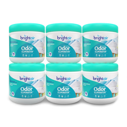 Ambientador Bright Air, supereliminador de olores, 414 ml, 6 unidades
