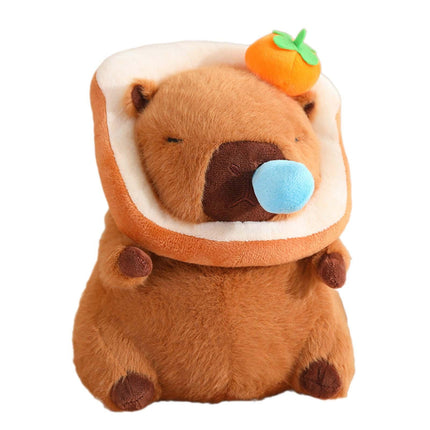 Muñeco De Carpincho De Felpa Con Burbujas De Mocos Tirables Juguete De Peluche De Carpincho Para Niños Pan C
