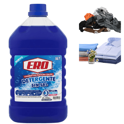 Detergente sin sal