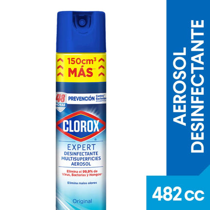 Desinfectante Aerosol Expert Original Lata, 482 ml