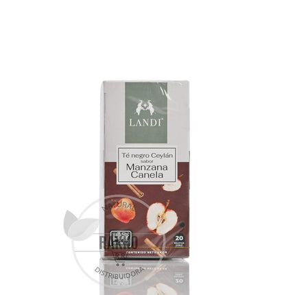 Te Negro Manzana Canela 20bols