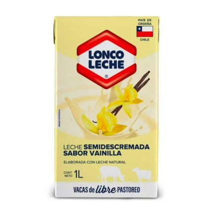 Leche Semidescremada Vainilla, 1 L
