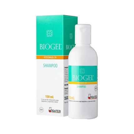 Shampoo Hidratante Biogel 2% Anticaspa Dermatitis 150ml